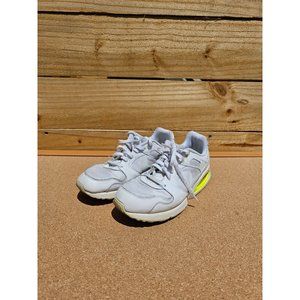 Nike Air Max Coliseum Women Size 8.5 White Yellow Good Condition 553441-100